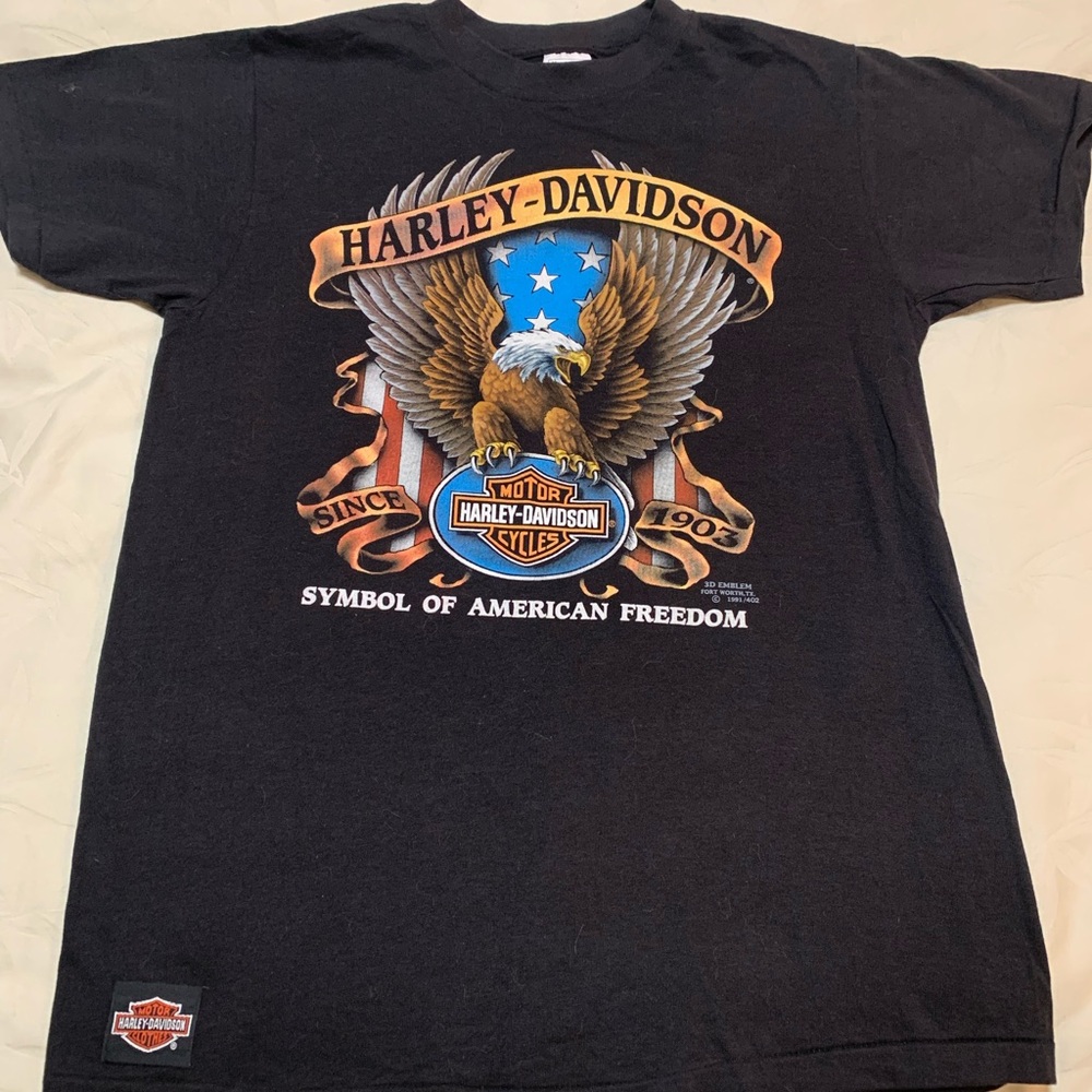 Harley Davidson T shirt Medium from Great Britain